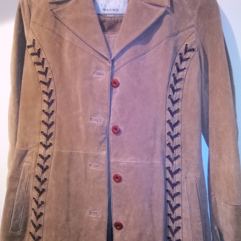FINAL PRICE DROP!!! Wilson's Leathers Maxima Leather size 6 pants m jacket combo